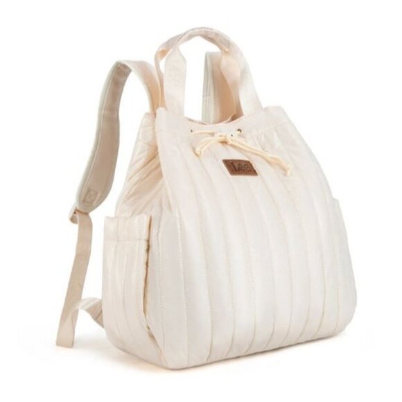 LEE49-002 LEE Quilted Puffer Drawstring Backpack " - Picture 7 of 7